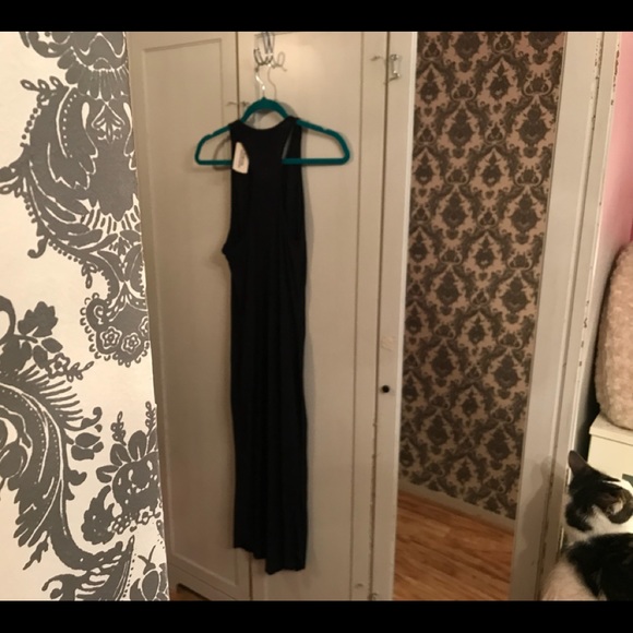 Forever 21 NWT Racerback Dark Navy Midi Dress - Picture 11 of 11